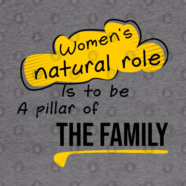 Women's natural role,Quote family by Aloenalone